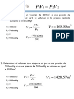 Gases Ideales - Ejercicios Resueltos