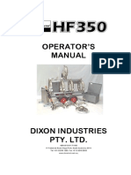 Dixon Hf350 Op Man