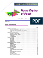 (Cooking) Home Drying of Food