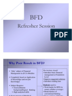 BFD Refresher Sessions