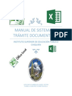 Manual de Sistema Tramite Documentario