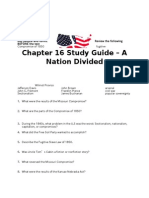 Chapter 16 Study Guide