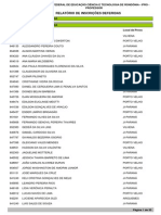 Inscrições Deferidas Professor Ifro PDF