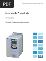 WEG Cfw700 Manual de Programacao e Manutencao 10000796176 1.0x Manual Portugues Br