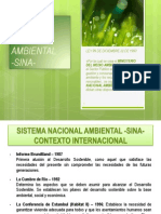 Sistema Nacional Ambiental-Sina - Congreso'11 PDF