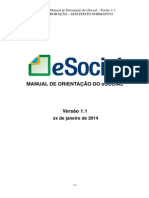 (2) Manual de Orientacao Do ESocial _ Versao 1.1