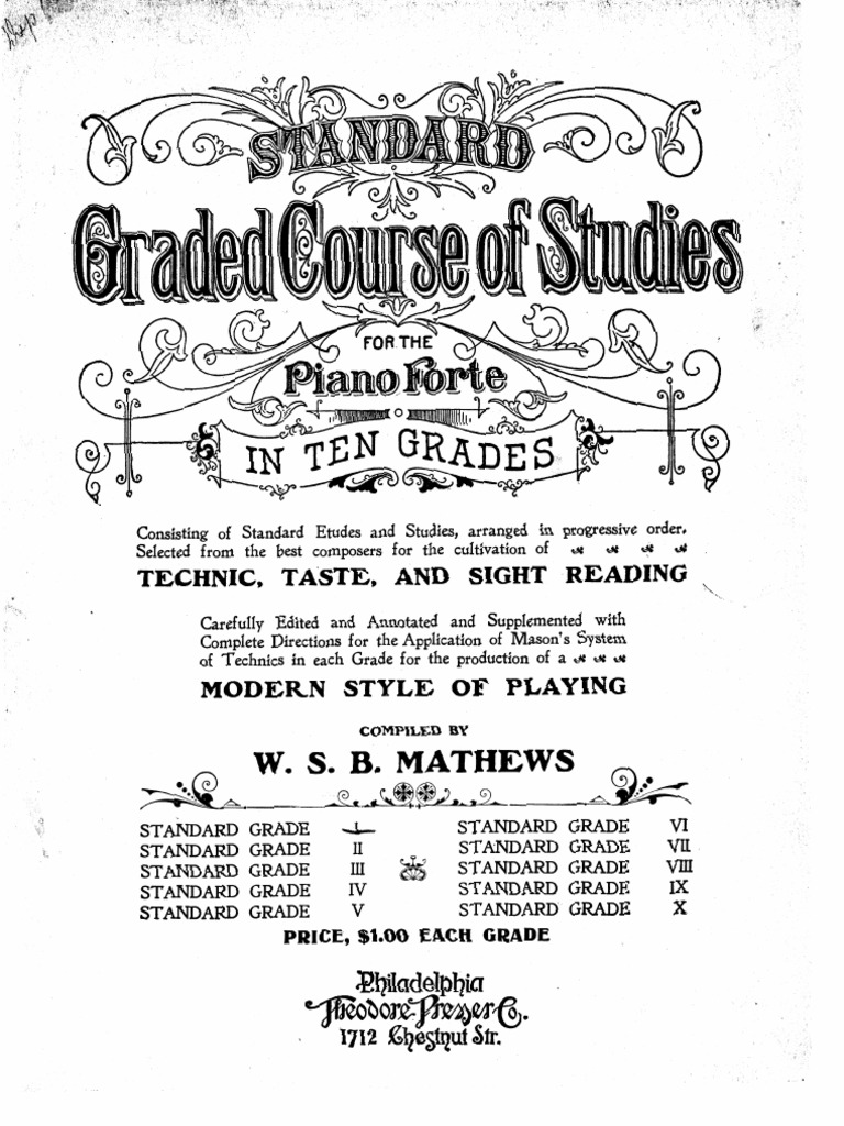 Piano grade 1