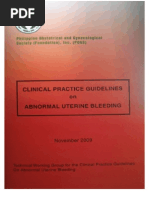 Download POGS CPG Abnormal Uterine Bleedine by jandale SN273678483 doc pdf