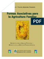 Formas Asociativas Para La Agricultura Familiar