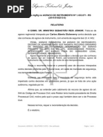 Recurso Ordinário Em Mandado de Segurança