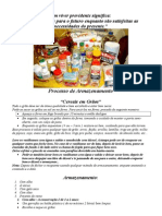 Manual de Armazenamento de Alimentos