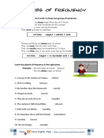 Adverbs of Frequency PDF