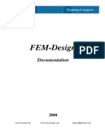 FEM-Design Basic Training Documentation 8