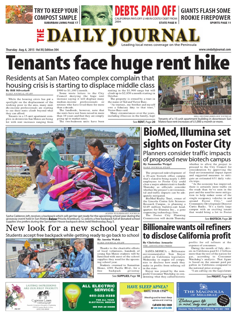 Tenants Face Huge Rent Hike: Debts Paid Off | PDF | Hillary Clinton ...