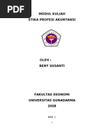 Download Modul Etika Profesi Akuntansi by bayu_tresnadi SN27369232 doc pdf