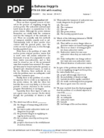 Soal Sbmptn 2014 English Egypt Metabolism