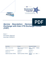 Service Description: Harmonised Data Exchange With Inter-VTS Exchange Format (IVEF)