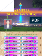 Gas Mulia (Golongan Viii A)