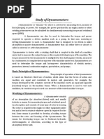 Study of Dynamometers: Lab Session No 12