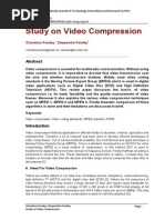 Study on Video Compression