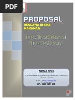 Download Proposal Rencana Usaha Ahmad Rifai Kue by Ahmad Rifai SN273708044 doc pdf