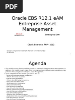 Oracle EBS R12.1 eAM Entreprise Asset Management