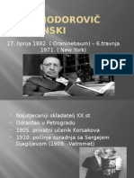 Igor Fjodorovič Stravinski