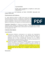 Problema. Laudo Arbitral