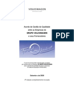 Acordo de Gestão de Qualidade VW - 4 Edição - Setembro - 2008