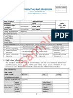 Application Form PDF