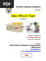 Study Material Ix English Ziet BBSR