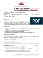 Ecumenismo e Diálogo Inter Religioso Prof. Carlos Cunha