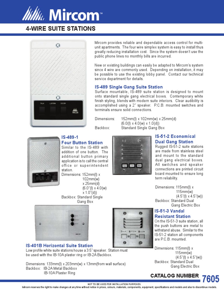 mircom-is-489-data-sheet-pdf-loudspeaker-amplifier
