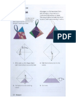 Origami - 3-D Hexagon Ornament Diagrams