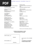 Bell v Boise Statement of Interest