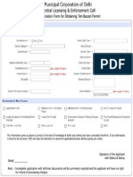 MCD_TEh Bazari Permit Application