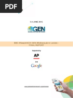 Download BBC NewsHACK GEN Editors Lab Report by Global Editors Network  SN273730027 doc pdf