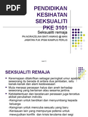 Topik 2 Seksualiti Remaja Pdf