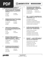 2014 Yds Denemesi - 1: Akin Dil Eğitim Merkezi