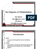 Six Degrees of XSSploitation