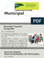 La Autonomía Municipal