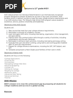 avid 12 syllabus 2014-2015