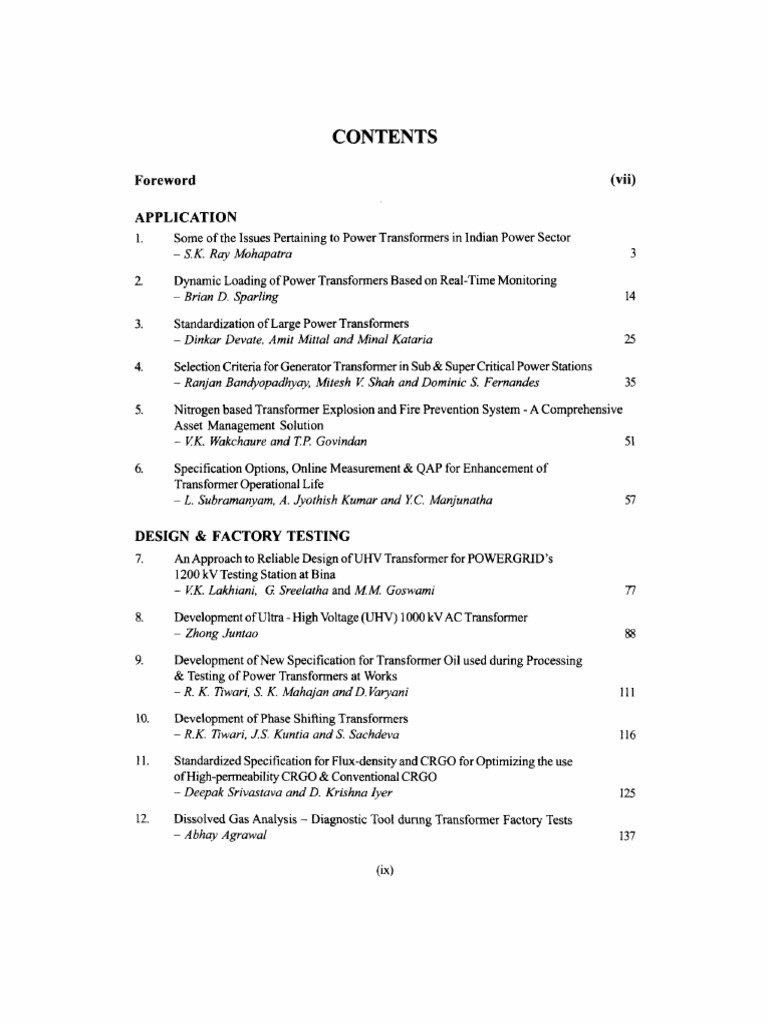 Wp 109 Pdf Transformer Electrical Equipment