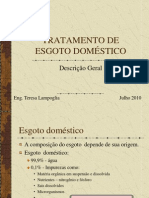 Descriçao Geral Tratamento de Esgotos