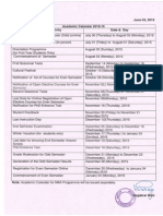 Academic Calendar 2015 16