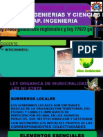 ley de gobiernos regionales