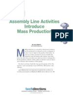 Assembly Line Activities Introduce Mass Production: by Larry Roberts