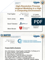 Fred Ogden - ADHydro: High-Resolution Process Based Hydrological Modeling in A High Performance Computing Environment