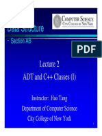 Classes in C++