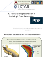 Chandana Gangodagamage - 4D Floodplain representation in hydrologic flood forecasting
